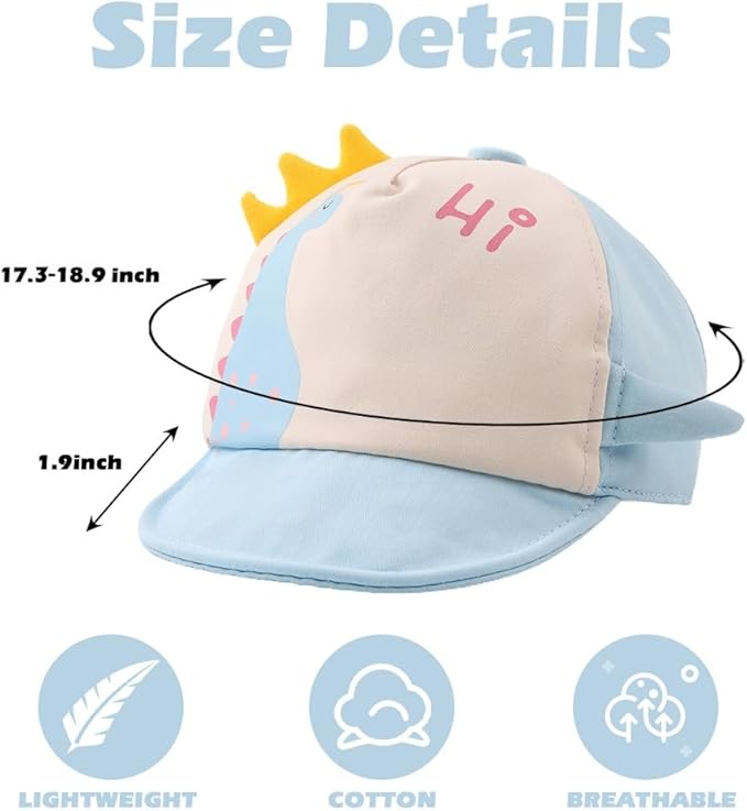 JANGANNSA Baby Duck Cap Infant Kids Sun Hat Bear Cute Cartoon Caps Spring Summer