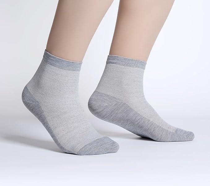 Women's Thin Cool Socks, Comfort Breathable Lightweight Ankle Socks