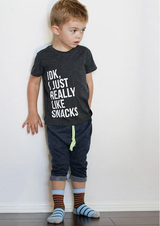 Jefferies Socks Boys Fashion Novelty Dinosaur Stripes Pattern Variety Crew Socks 9 Pair Pack