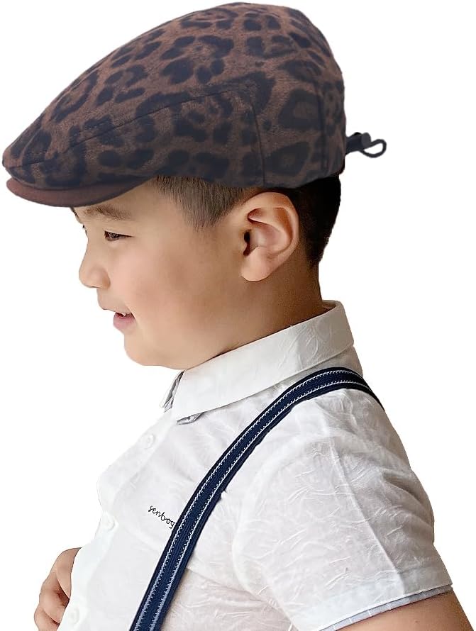Kids Driver Cap Newsboy Cap Vintage Flat Caps Boy Beret Hat