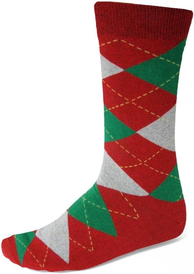 tiemart Men's Socks, Fits Men's Shoe Sizes 8-12