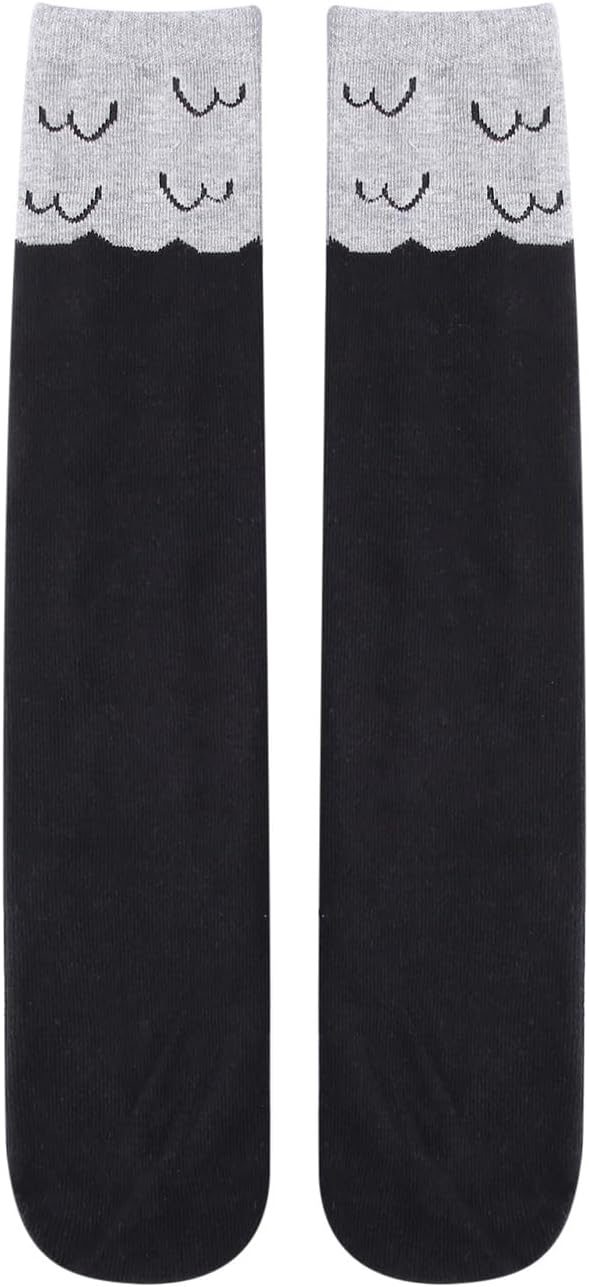 Kids Chicken Leg Novelty Knee High Socks Funny Gifts for Baby Girl Boy Halloween Toddler Socks