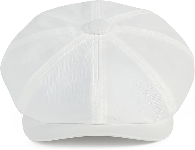Kids Boys Cotton Newsboy Cap 8 Panel Beret Cabbie Hat for Toddler