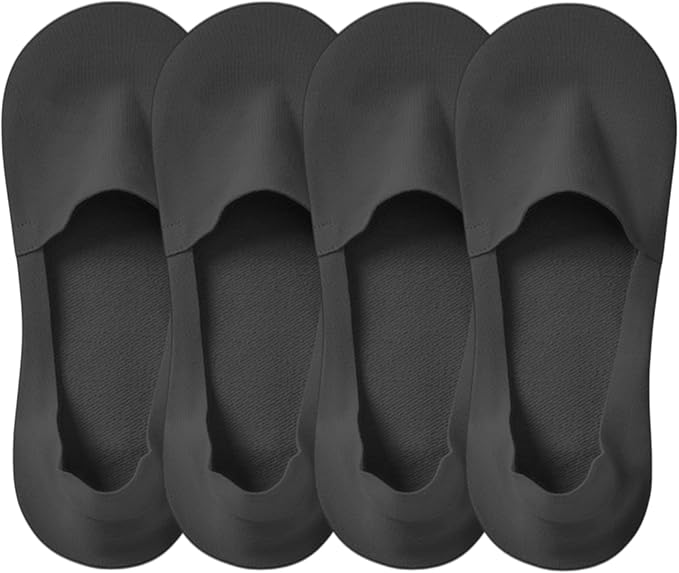 Lomitract Thin No Show Socks (Women 5-12), Made of Ice Silk Surface on the Surface & Cotton on the Bottom