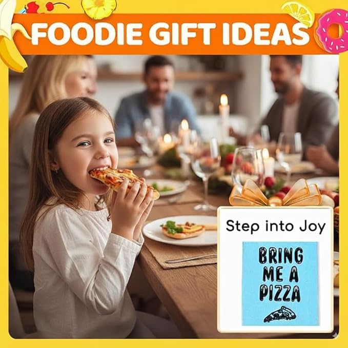 HAPPYPOP Funny Pizza Socks Pizza Gifts - Fun Kids Silly Crazy Novelty Socks, Boys Girls Valentine Birthday Gifts