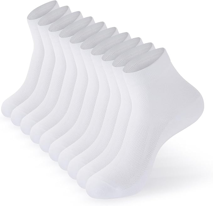 Women's Thin Cool Socks, Comfort Breathable Lightweight Ankle Socks
