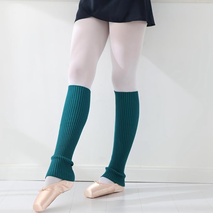 Nanxson Knit Ribbed Leg Warmer Y2K 80s Womens Lolita Harajuku Leg Warmer Sports Party Yoga Dance Accessories