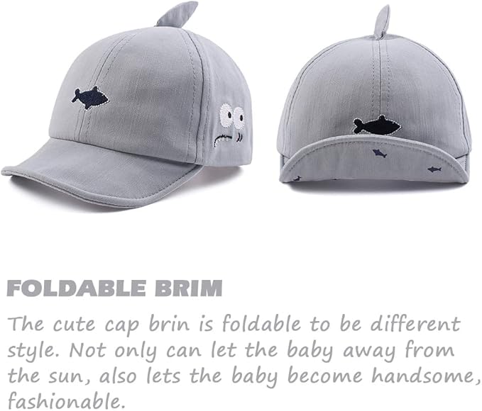 JANGANNSA Baby Duck Cap Infant Kids Sun Hat Bear Cute Cartoon Caps Spring Summer