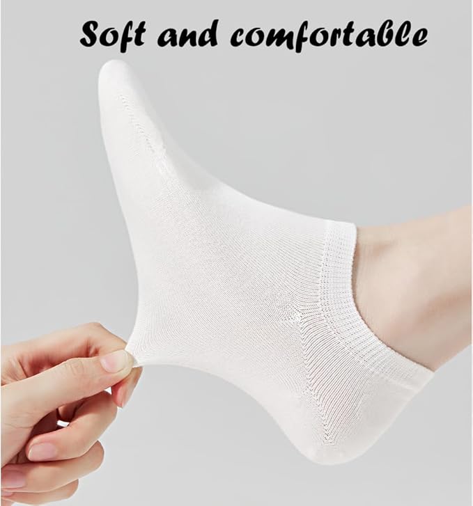 24 Pairs Womens Ankle socks, Thin Colorful Cute Short Low Cut Athletic Socks for Women