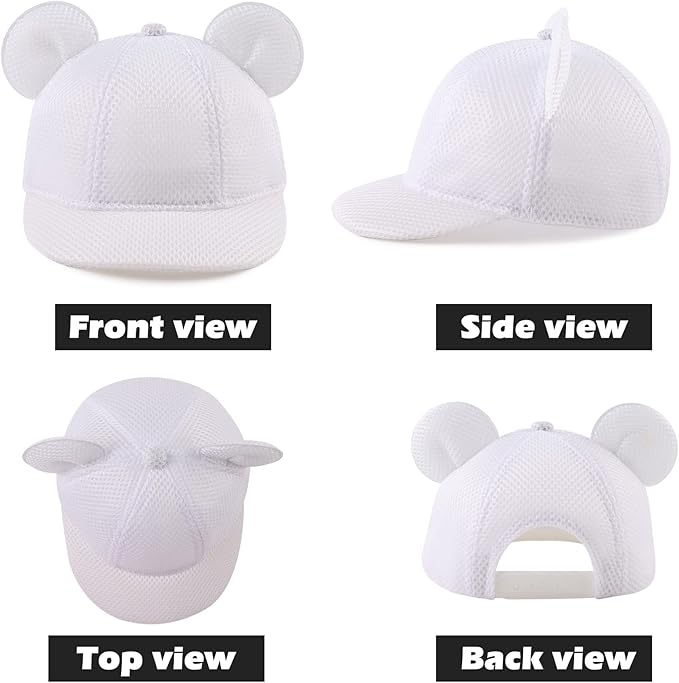 JANGANNSA Baby Duck Cap Infant Kids Sun Hat Bear Cute Cartoon Caps Spring Summer