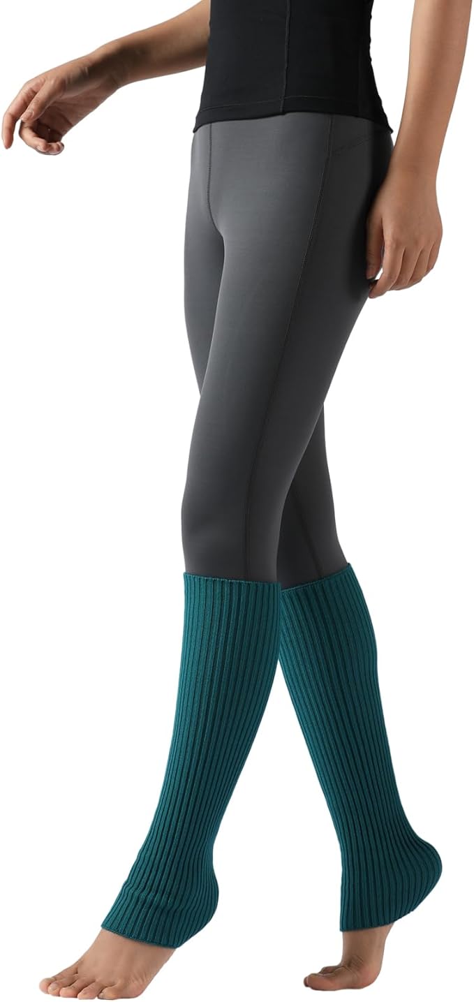 Nanxson Knit Ribbed Leg Warmer Y2K 80s Womens Lolita Harajuku Leg Warmer Sports Party Yoga Dance Accessories
