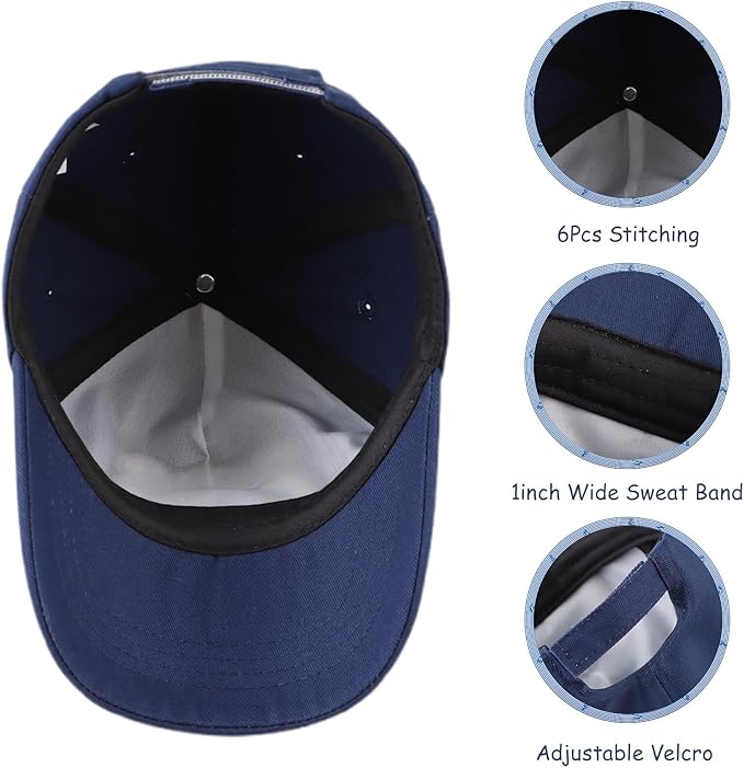 Baby Baseball Cap Toddler Boys Girls Sun Hat Kids Adjustable Cotton Caps Lightweight Trucker Hats