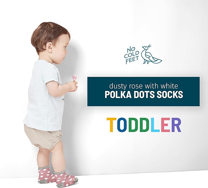 No Cold Feet Kids Toddler Boys Dress Socks, Fun, Novelty, Cute, Colorful, Long, High, Cotton Blend, Up To 8.5 T