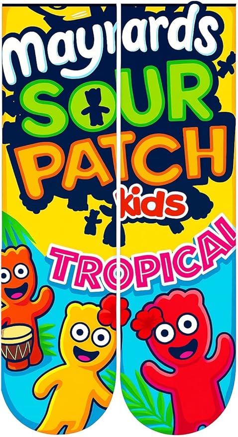 DJDesigns 3D Printed Graphic Kids Youth Sizes (Fits Ages 5-9) Mid Crew Sock