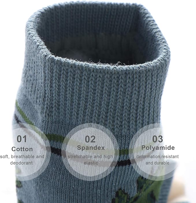 Kids Boys Soft Fashion Cotton Dress Socks Gift