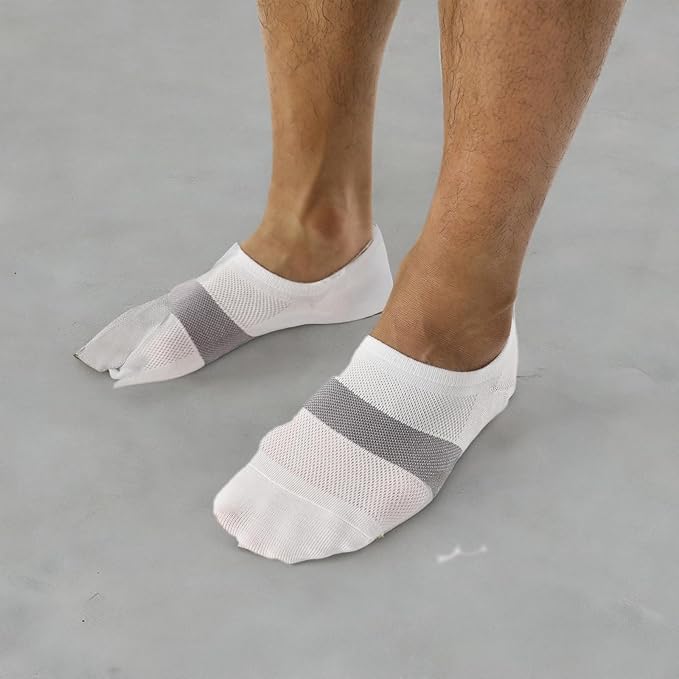WANDER No Show Socks Mens 7/8 Pair Cotton Thin Non Slip Low Cut Men Invisible Sock 6-8/9-11/12-14
