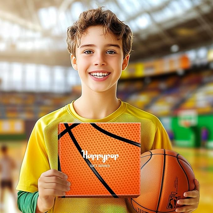 HAPPYPOP Gifts for Boys Girls - Basketball Baseball Hockey Football Softball Socks