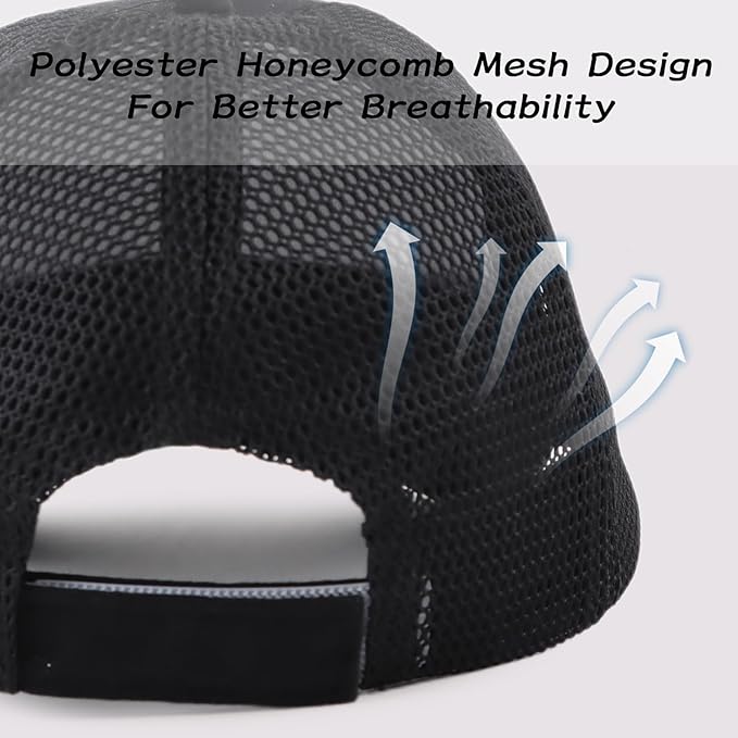 Peecabe Toddler Baseball Hat Novelty Boy Girl Sun Cap Flat Brim Kid Baseball Hats 6M-8Y