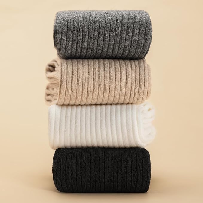 RockDove Women's Knee-High Slouchy Cashmere Brushed Socks