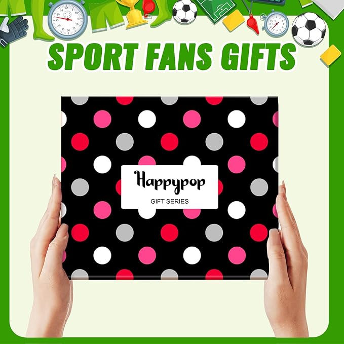 HAPPYPOP Sports Gifts for Kids - Soccer Baseball Basketball Hockey Volleyball Socks