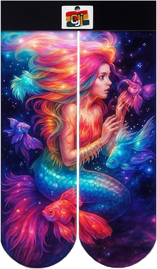 Kids Teens Adult Socks Mid Crew 3D Print Fits Men Women Boys Girls Youth Children Funny Novelty Over 70 Designs