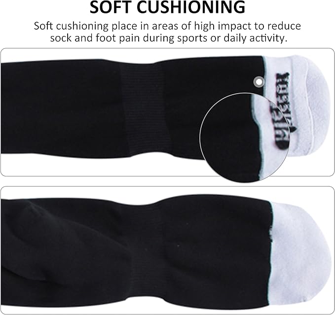 Soccer Baseball Softball Socks, Unisex Youth Solid Knee High Football Volleyball Compression Socks