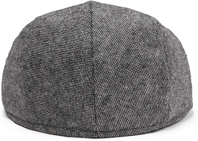 Kids Wool Tweed Newsboy Flat Cap Herringbone Boy Infant Toddler Child Youth Beret Hat