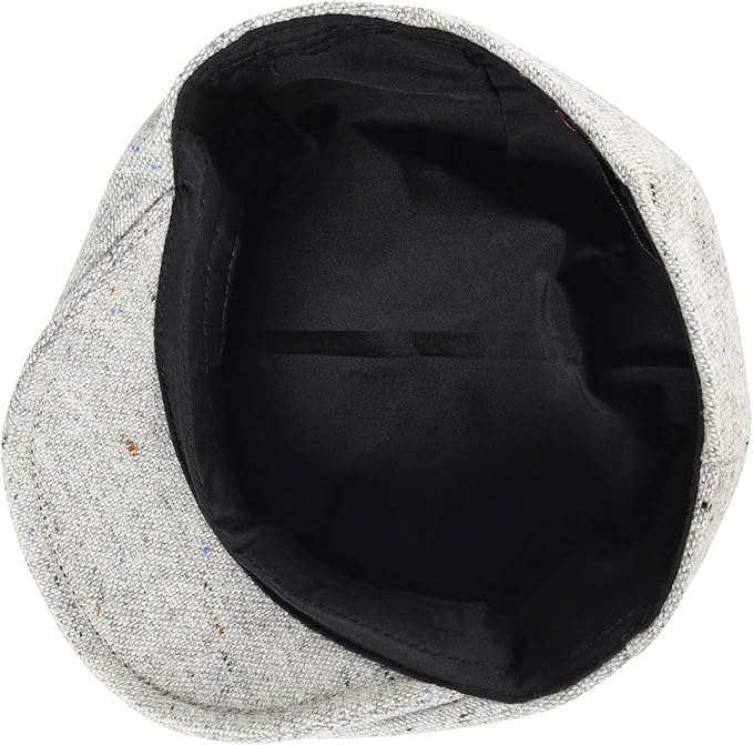 Kids Wool Tweed Newsboy Flat Cap Herringbone Boy Infant Toddler Child Youth Beret Hat