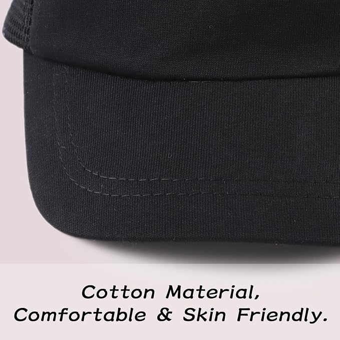 Peecabe Toddler Baseball Hat Novelty Boy Girl Sun Cap Flat Brim Kid Baseball Hats 6M-8Y