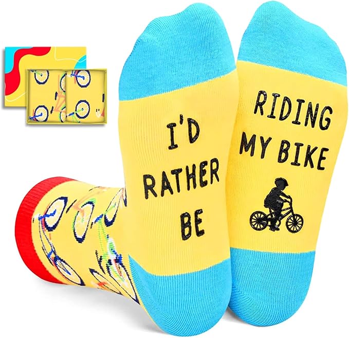 HAPPYPOP Train Tractor Gifts For Boys - Funny Railroad Tractor Socks For Kids 7-12 Years Old