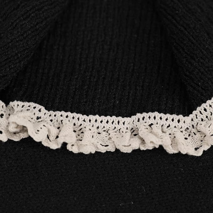 Lebaley Kawaii Leg Warmers for Girls Women - Japanese Lolita Leg Warmers Y2K Harajuku Leg Cover Stockings Kawaii Knit Socks