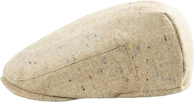 Kids Wool Tweed Newsboy Flat Cap Herringbone Boy Infant Toddler Child Youth Beret Hat