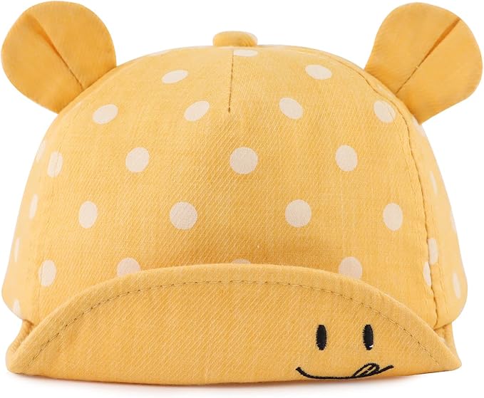 JANGANNSA Baby Duck Cap Infant Kids Sun Hat Bear Cute Cartoon Caps Spring Summer