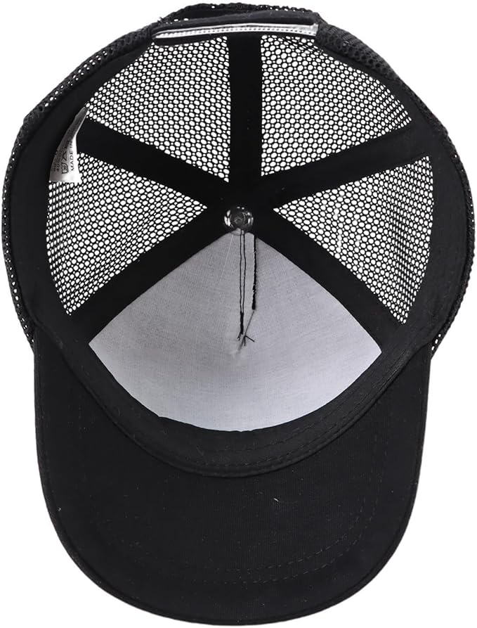 Peecabe Toddler Baseball Hat Novelty Boy Girl Sun Cap Flat Brim Kid Baseball Hats 6M-8Y