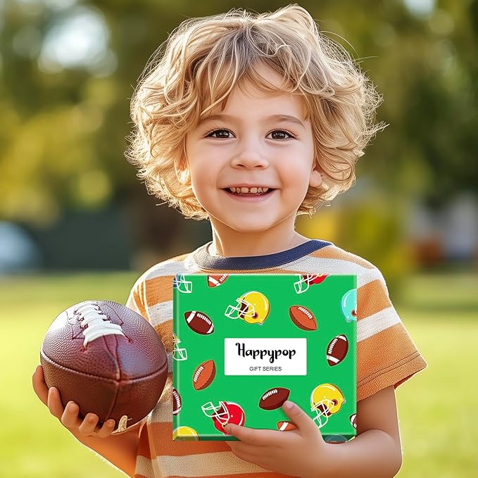 HAPPYPOP Sports Gifts for Kids - Boys Basketball Tennis Hockey Baseball Soccer Socks