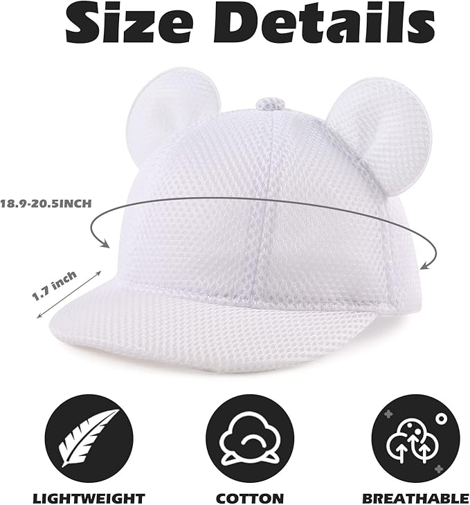 JANGANNSA Baby Duck Cap Infant Kids Sun Hat Bear Cute Cartoon Caps Spring Summer