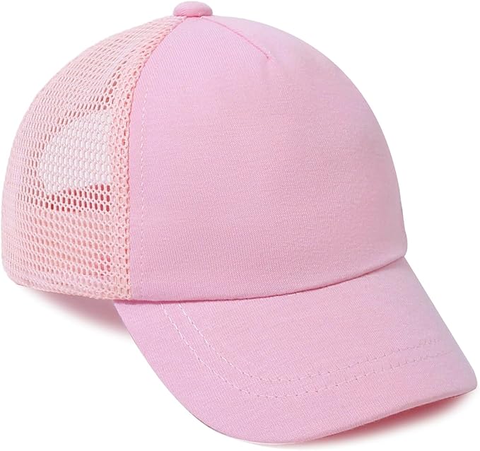 Peecabe Toddler Baseball Hat Novelty Boy Girl Sun Cap Flat Brim Kid Baseball Hats 6M-8Y