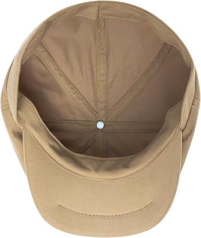 Kids Boys Cotton Newsboy Cap 8 Panel Beret Cabbie Hat for Toddler