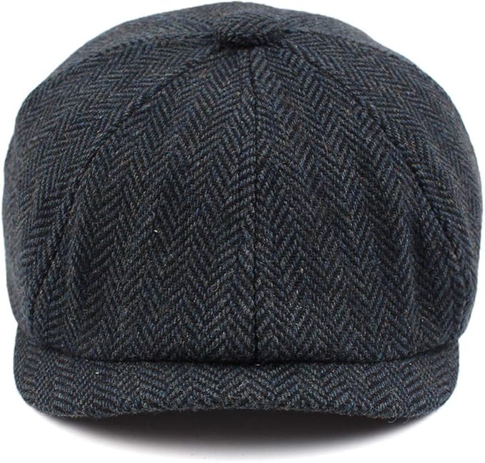 Toddler Boys Newsboy Caps Baby Kids Driver Cap Hat Vintage Tweed Flat Pageboy Hats 1-4 Y