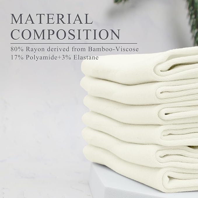 Women Thin Socks Rayon Bamboo Ankle Silky Quarter Anti Odor Casual Summer Socks 6 Pairs