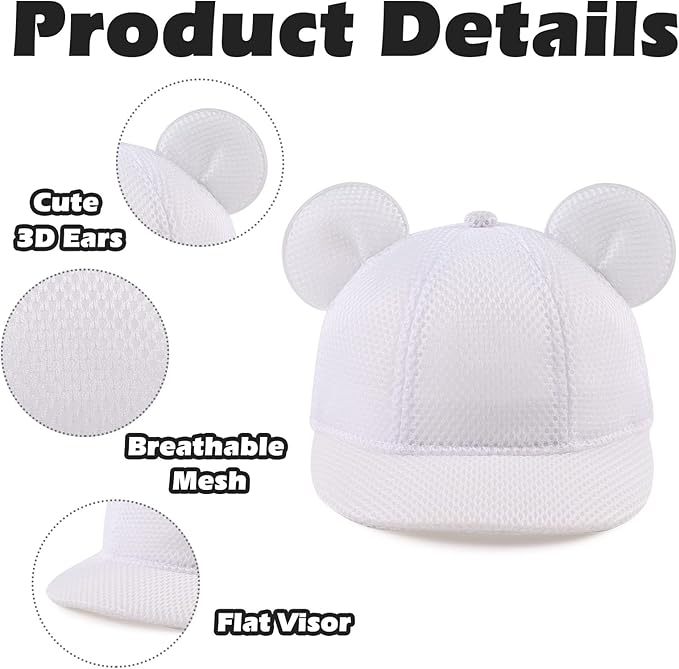 JANGANNSA Baby Duck Cap Infant Kids Sun Hat Bear Cute Cartoon Caps Spring Summer