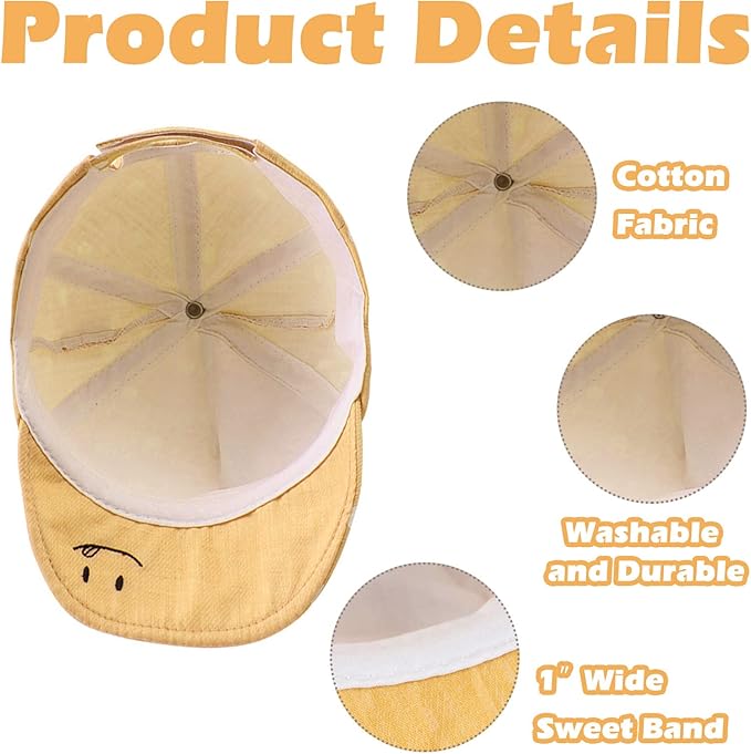 JANGANNSA Baby Duck Cap Infant Kids Sun Hat Bear Cute Cartoon Caps Spring Summer