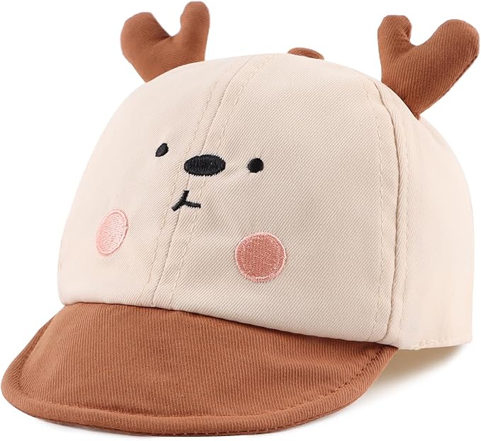 JANGANNSA Baby Duck Cap Infant Kids Sun Hat Bear Cute Cartoon Caps Spring Summer