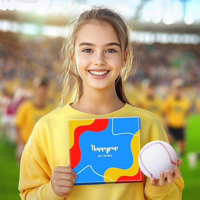 HAPPYPOP Gifts for Boys Girls - Basketball Baseball Hockey Football Softball Socks