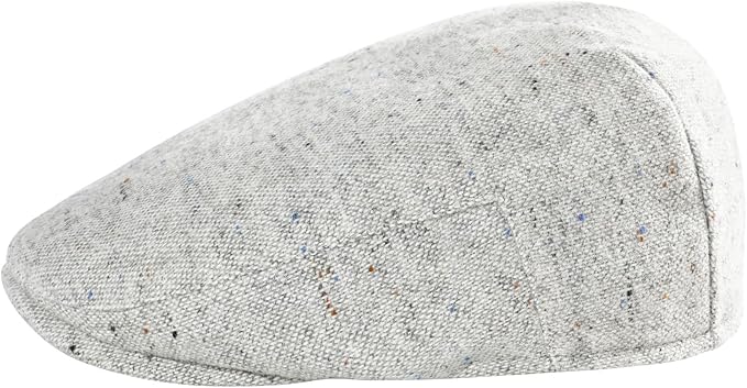 Kids Wool Tweed Newsboy Flat Cap Herringbone Boy Infant Toddler Child Youth Beret Hat