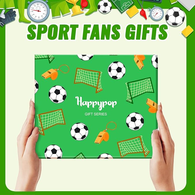 HAPPYPOP Sports Gifts for Kids - Soccer Baseball Basketball Hockey Volleyball Socks