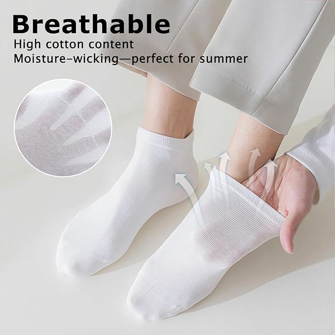 24 Pairs Womens Ankle socks, Thin Colorful Cute Short Low Cut Athletic Socks for Women