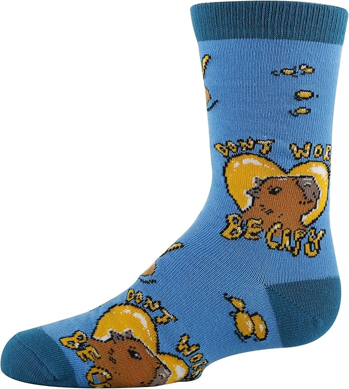 ooohyeah Kid's Novelty Cute Animals Crew Socks, Funny Crazy Silly Cool Casual Dress Socks for Boy and Girl, Size 1-5