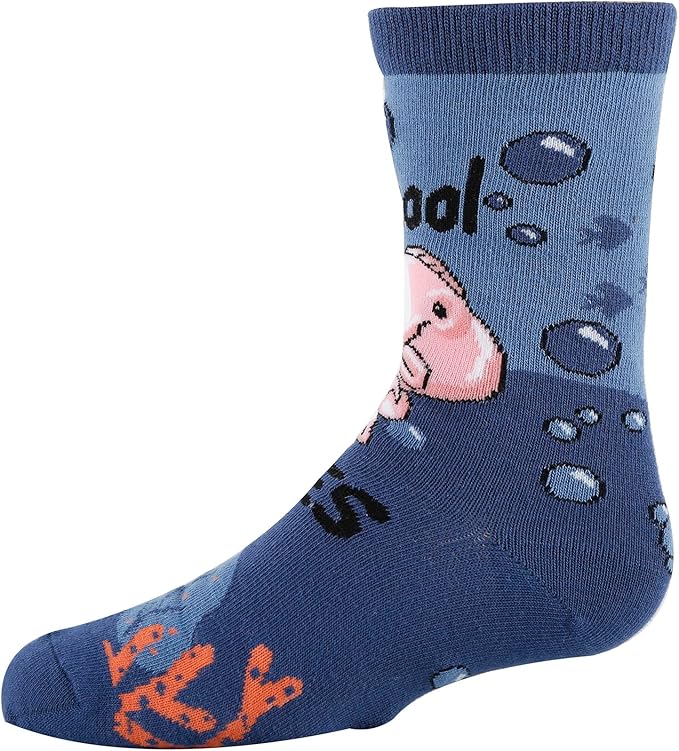 ooohyeah Kid's Novelty Cute Animals Crew Socks, Funny Crazy Silly Cool Casual Dress Socks for Boy and Girl, Size 1-5