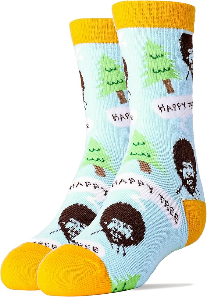 ooohyeah Kid's Novelty Collab Cute Crew Socks, Funny Crazy Silly Cool Casual Dress Socks for Boy and Girl, Size 1-5